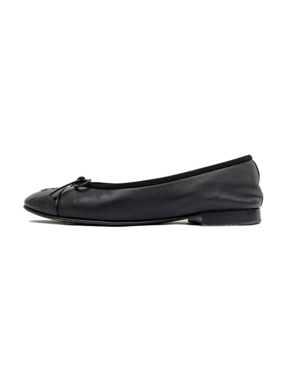 Chanel Valerie Nash Black Ribbon Size 36 C Shoes - Picture 1 of 10